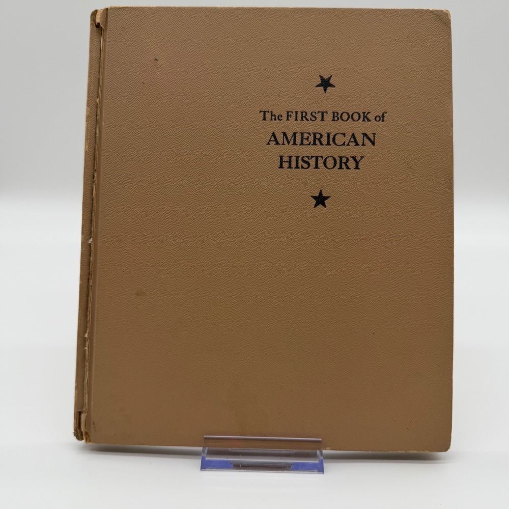 The First Book of American History Henry Steele Commager 1957 Leonard Fisher